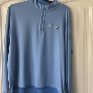 Peter Millar Blue Striped Men's Sweater